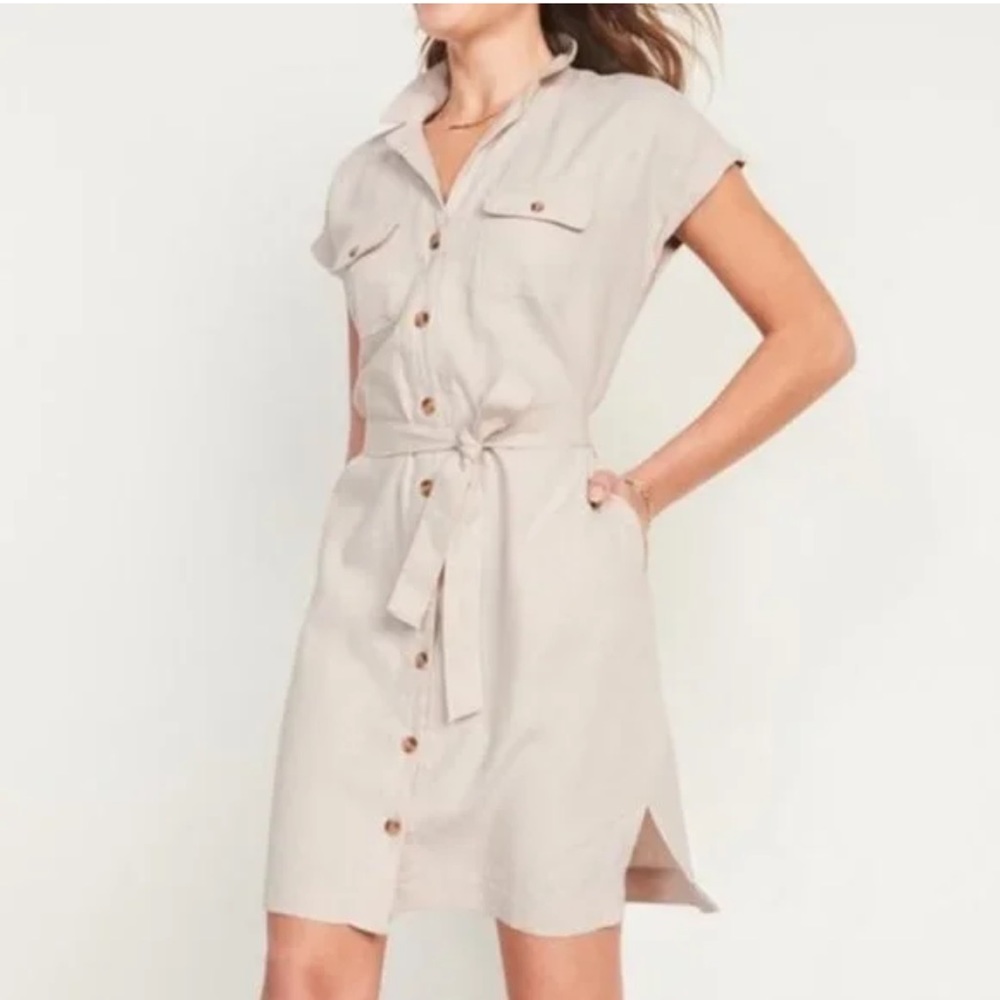 Old Navy Linen Dress